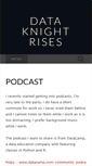 Mobile Screenshot of dataknightrises.com